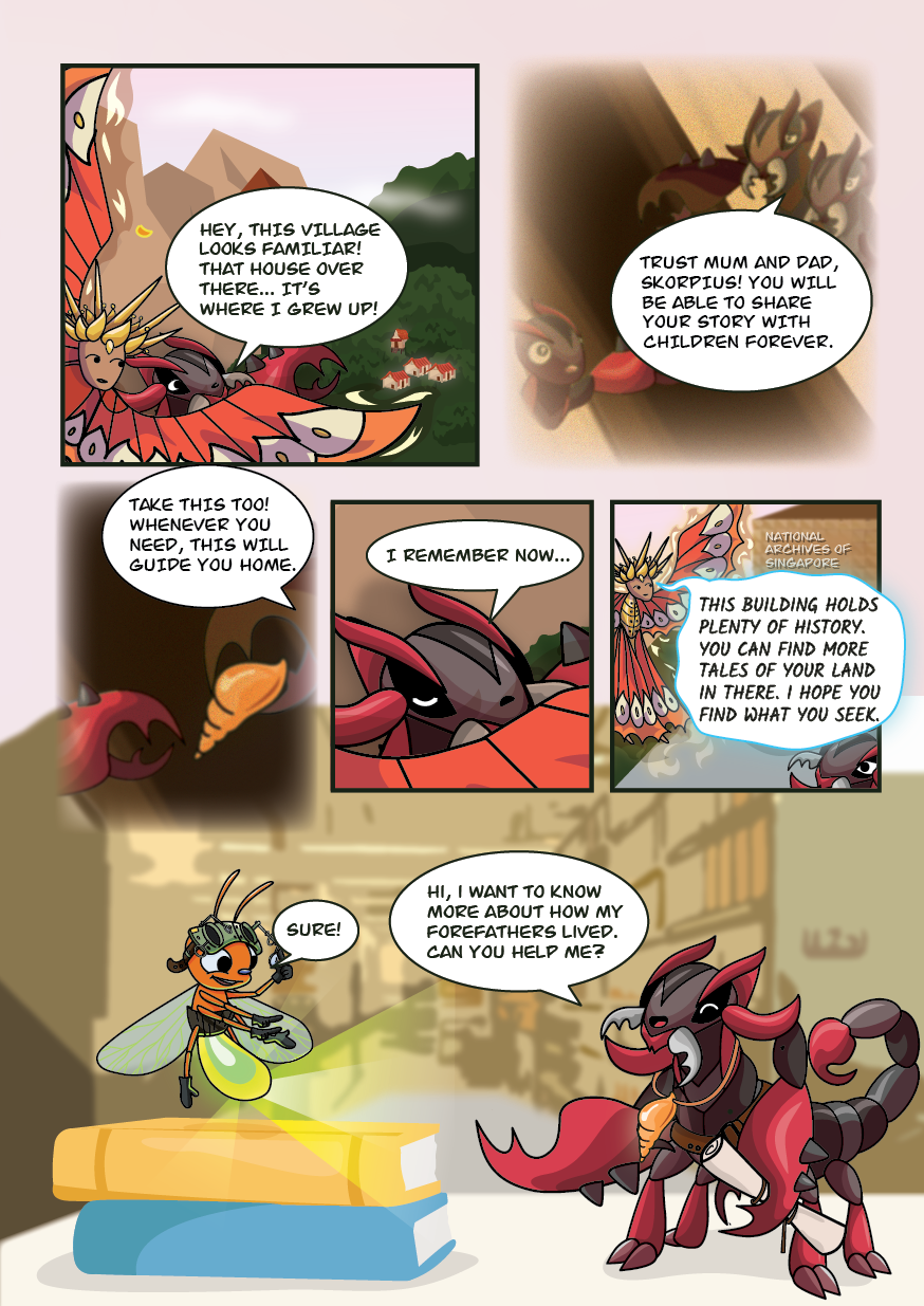 Book Bugs: Explorers of Stories Past Comic 4 page 2